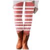 ZYXTIM Halloween Leggings Women Tummy Control Butt Lifting Stretch High Waist Warm Winter Sweatpants Stripy Trousers Women Yoga Running Workout Pants view 1
