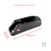 COOLHOOD Nylon Clam Cleat Cord Tensioner Runner Boat Cleat Self-Lock Rope Canoeing Kayak Surfing Marine Accessories view 3