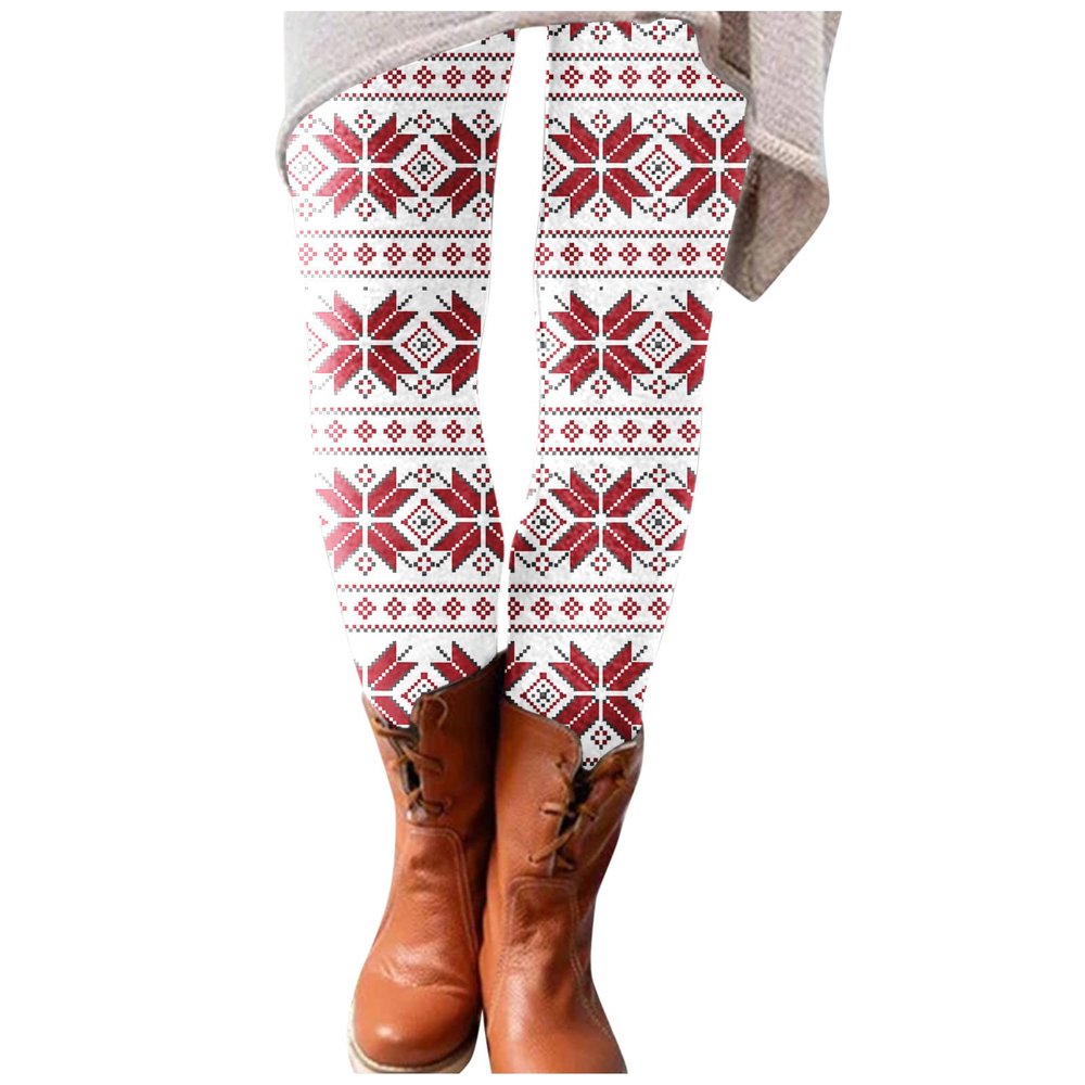 ZYXTIM Sherpa Lined Pirates Leggins Plus Size High Waist Stretchy Graphic Printed Fleece Warm Cozy Yoga Pants for Workout, Running Reg & Plus Size for Halloween Party Christmas New Year White