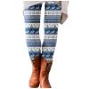 Wool Leggings Holiday Novelty Ugly Christmas Graphic Valentine Day Printed Casual Plus Size Elf Leggings Women Plus Size Funny Costume Tights view 1