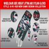 BTR BORN TO RACE Wheelchair Gloves Mobility Disability Fingerless Long Thumb Leather Palm for Men and Women Workout Weight Lifting, Cycling, Driving Gloves New Camo Design Unisex (M, Camo Grey) view 2