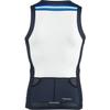 Louis Garneau Men's Vent Sleeveless Tri Top (Small, Blue/White) view 2