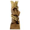 Crown Awards G.O.A.T. Sculpture Trophy, 7" Customizable Award - Add Your Own Engraving view 3