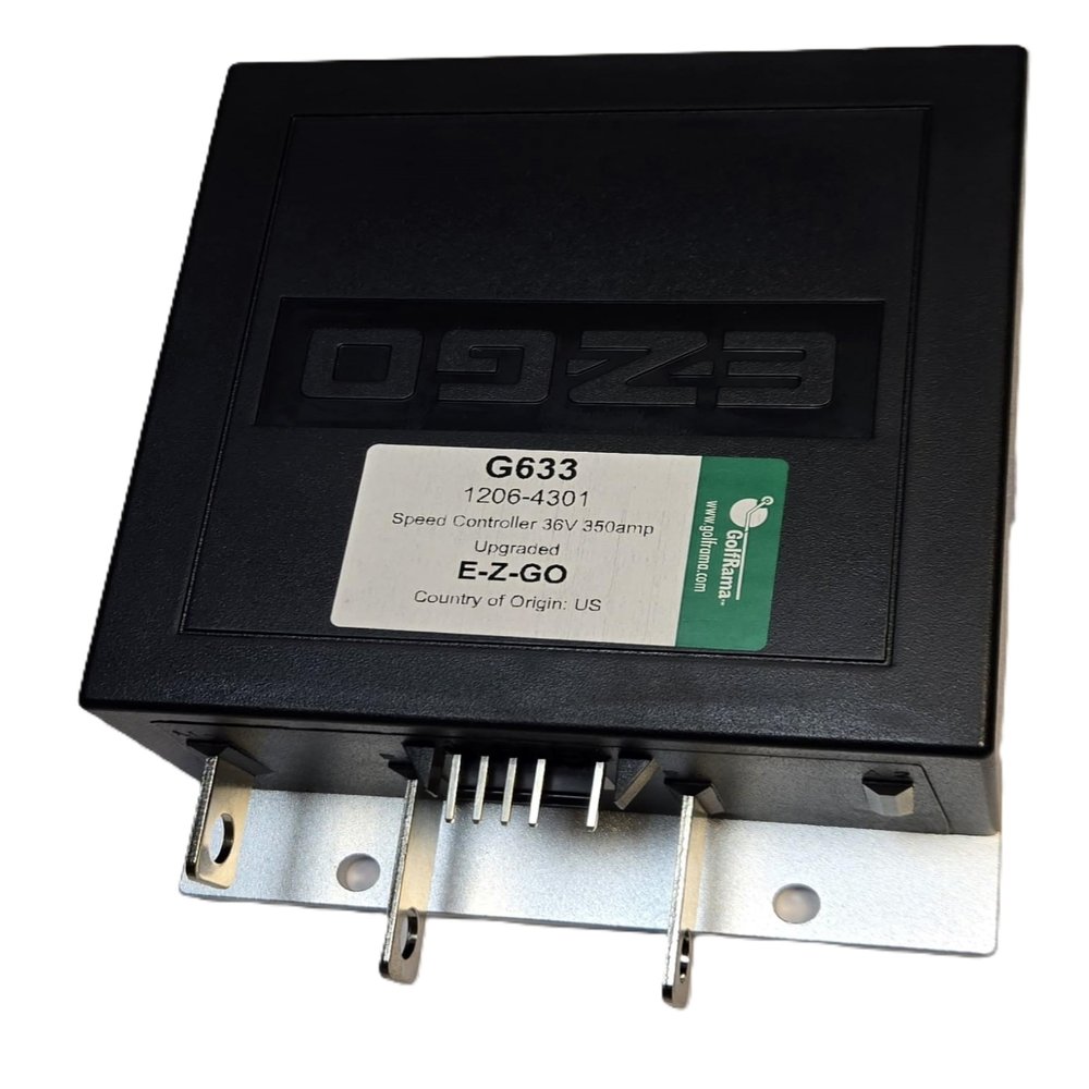 ProgRama 1206-4301 Upgraded Motor Speed Controller, 36V 350A, Replacement for Curtis 25864G03 - 25864G09, for EZGO TXT and Medalist Golf Carts, ITS Throttle, 1206, 25864G0x, CP28349-G01RB
