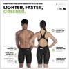 ARENA Powerskin ST Next Mens Racing Jammer Competition Swimsuit Sports Athletic Swim Team Championship Tech Suit, Aquamarine, Size 24 view 4