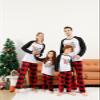 Onancehim Christmas Pajamas Set for Family, Funny Matching Christmas Elements Printed Pjs Sets for Adults Women Men Holiday Xmas Pajama Lounge Sleepwear Pj Set for Couple(Youth,6-8T,White) view 3
