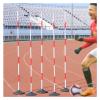 YXXSDP Agility Training Equipment - 1.2 1.5 1.8 M Soccer Agility Poles Set/Speed Training Equipment, for Outdoor Sports and Fitness, with Rubber Base (Size : 1.2m/47.2inch) view 1