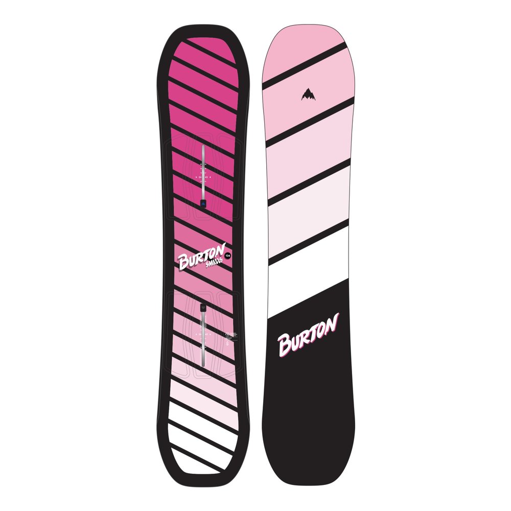 Kids' Burton Smalls Snowboard, 130cm, Pink