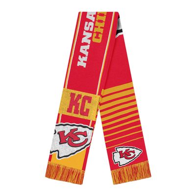 FOCO Kansas City Chiefs NFL Reversible Thematic Scarf