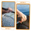Kisangel 3pairs Absorbent Kayak Grips Non- Sponge for Handles Hand Protectors for Kayak Enthusiasts for Fishing and view 2