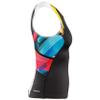 Garneau Women's Vent Tri Sleeveless Top, Black Multicolor Vision, X-Large view 3