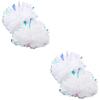 BESPORTBLE 4pcs Compact Pom Poms Easy-use Handle Cheerleading for Outdoor Sports Events view 1
