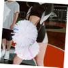 BESPORTBLE 4pcs Compact Pom Poms Easy-use Handle Cheerleading for Outdoor Sports Events view 4