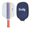 Pickleball Paddle - Fiberglass Honeycomb Core - Single Pickle Ball Racket - USAPA Standards - Indoor Outdoor Pickleball Paddle for Adults - Includes Paddle Cover view 1