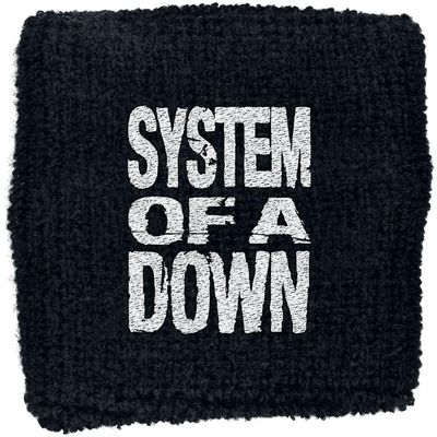 System Of Down Band Logo Embroidered Sweatband Size One Size