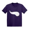 Viking Horn - Sports Football Team Infant/Toddler Cotton Jersey T-Shirt (Purple, 12 Months) view 1