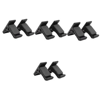 VANZACK 4pairs Wall-Mounted Bow Storage Stand Adhesive Backing Bow Hanger for Display and Organization Suitable for Easy Installation and for Arrows