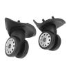 2PCS Suitcase Universal Whee, Silent Row Replacement Luggage Caster with Large Multi Holes, Suitcase Wheel Set for Repair and Replacement view 2