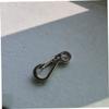 Sosoport 30pcs Mini Carabiner Clip Keychain Hook for Backpack Spring Locking Design for Outdoor Activities Hiking Camping and Everyday Use Silver view 3