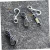 Sosoport 30pcs Mini Carabiner Clip Keychain Hook for Backpack Spring Locking Design for Outdoor Activities Hiking Camping and Everyday Use Silver view 4