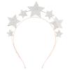 Stephen Joseph Girls' Dress Up Headband, Silver Star, One Size view 1