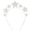 Stephen Joseph Girls' Dress Up Headband, Silver Star, One Size view 3