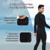 OMGear Wetsuit for Women 3mm Neoprene Dive Wet Suit for Cold Water Full Body Thermal Swimsuit for Adults Snorkel Suit for Scuba Diving Swimming Surfing(menGrey72,S) view 3