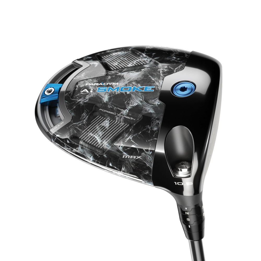 Callaway Paradym AI Smoke Max Driver, Left Handed, 10.5, Graphite, Stiff