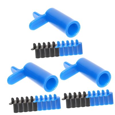 BESPORTBLE 30pcs Portable Billiard Cue Holders Cue Racks for Pool Tables Convenient Bridge for Enhanced Accuracy Lightweight and Easy to Store