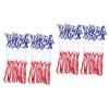 Sosoport 4pcs Basketball Hoop Net Replacement Shot Training Net Basketball Supplies view 1
