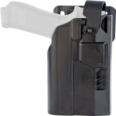 TELR X4000 Light Bearing Holster w/Paddle/Belt Loop Sig P320 Compact w/Hood