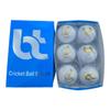 BT Premium White Cricket Ball - Pack of 6 Genuine Leather Cricket Balls for Day or Night International Standard Cricket and Practice | Bat-Friendly Hard Cricket Ball | 156g view 3