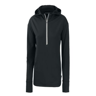 Cutter & Buck Daybreak Eco Recycled Womens Half Zip Hoodie