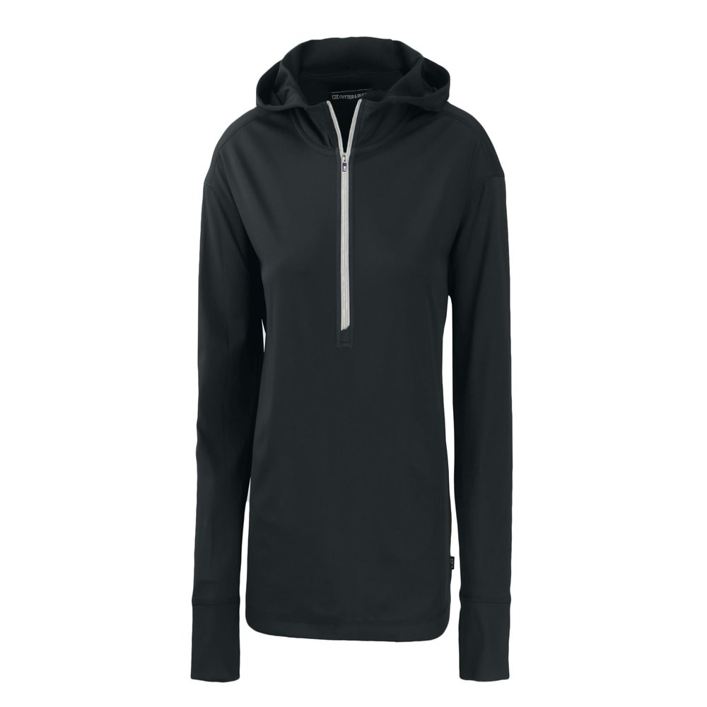 Cutter & Buck Daybreak Eco Recycled Womens Half Zip Hoodie