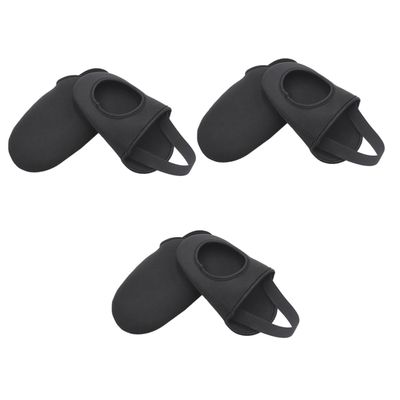 Sosoport 3pairs Winter Shoes Cover for Riding Cycling Shoe Covers Windproof Non-Slip Outdoor Accessory for Bike Riding
