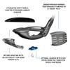 Callaway Paradym AI Smoke Max, Fairway 5 Wood, Graphite, Regular, Standard view 4