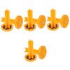 Sosoport 4sets Carbon Fiber Pool Tip Repair Tool Kit Billiard Shaper Plastic Burnisher Tip File 2pcs*4 view 1