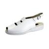 24 Hour Comfort Rosanna (2706) Women's Wide Width Low-Heel Leather Sandals White 8.5 view 1