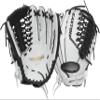 Easton | PROFESSIONAL COLLECTION SIGNAUTRE SERIES Fastpitch Softball Glove | Haylie McCleney Model | 12.75" | Modified Trap-Eze Web | Left Hand Throw | White / Black view 1