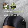 TITAN Tea Tree & Coconut Treatment Silky DU RAG Headband, 1PC Black Color view 2
