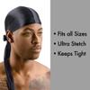 TITAN Tea Tree & Coconut Treatment Silky DU RAG Headband, 1PC Black Color view 3