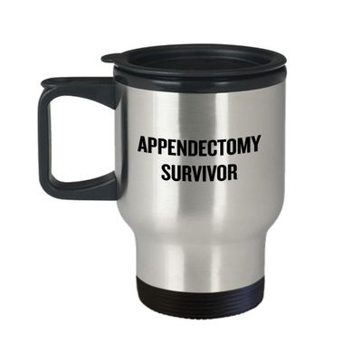 Appendectomy Travel Mug Appendix Removal Get Well Gift Appendix Surgery Appendectomy Survivor