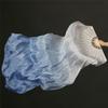 Adhdyuud Bellydance Silk Veils Light Weight Silk Fan Hand Paint Colorful Dancer Performance Props Extra Long Flowy 1.8M as picture7 120cm-Kids Size view 3