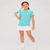 Girls 4 Pack Athletic T-Shirts, Short Sleeve Dry Fit Performance Workout Tops, Active Tees for Kids & Teens (Set 5, Youth X-Small) view 3