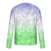 deals of the day Long Sleeve Tee Shirts for Men Graphic Marble Print Casual Pullover Big and Tall Crewneck Sweatshirts Sports Tees button down shirt men Multicolor S view 4