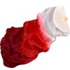 Adhdyuud Bellydance Silk Veils Light Weight Silk Fan Hand Paint Colorful Dancer Performance Props Extra Long Flowy 1.8M as picture23 180cm(Hot Size) view 1
