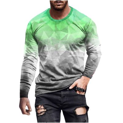 Amazon Outlet Sales Clearance Today Long Sleeve Tee Shirts for Men Graphic Marble Print Casual Pullover Big and Tall Crewneck Sweatshirts Sports Tees Workout Shirts Mint Green 4X