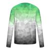 Amazon Outlet Sales Clearance Today Long Sleeve Tee Shirts for Men Graphic Marble Print Casual Pullover Big and Tall Crewneck Sweatshirts Sports Tees Workout Shirts Mint Green 4X view 4
