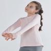3 Pack Athletic Girls Long Sleeve Shirts with Thumb Holes, Workout Hoodies for Kids, Hooded Shirt Pullover Tops (Set 4, Small) view 4