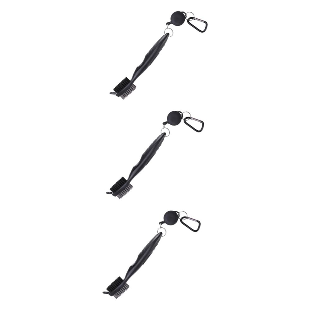 BESPORTBLE Pcs Club Groove Cleaner for Golf Retractable Nylon Plastic Cover for and Shoe Spikes